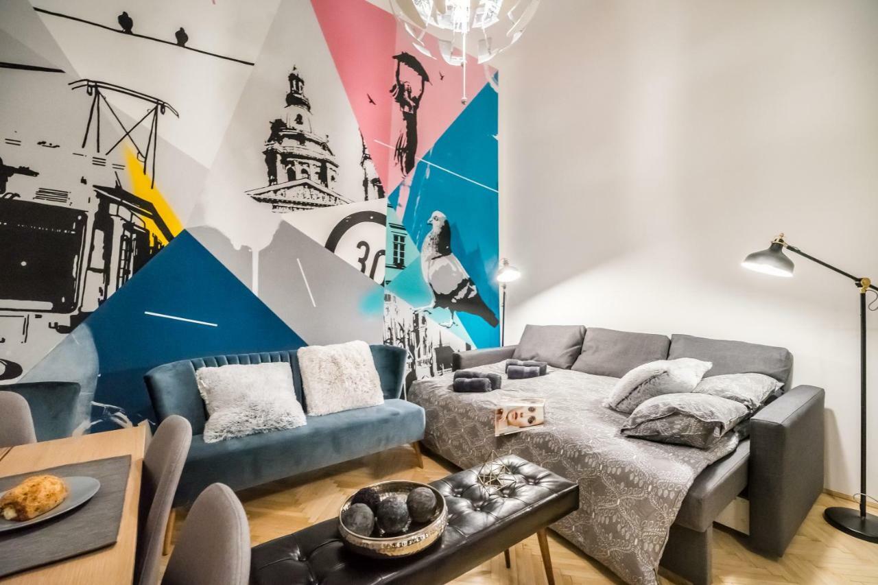 Bpr Colorlib Art Apartment Budapest Bagian luar foto